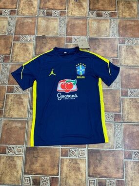 Jordan Brazil 2026 World Cup Training Jersey size M